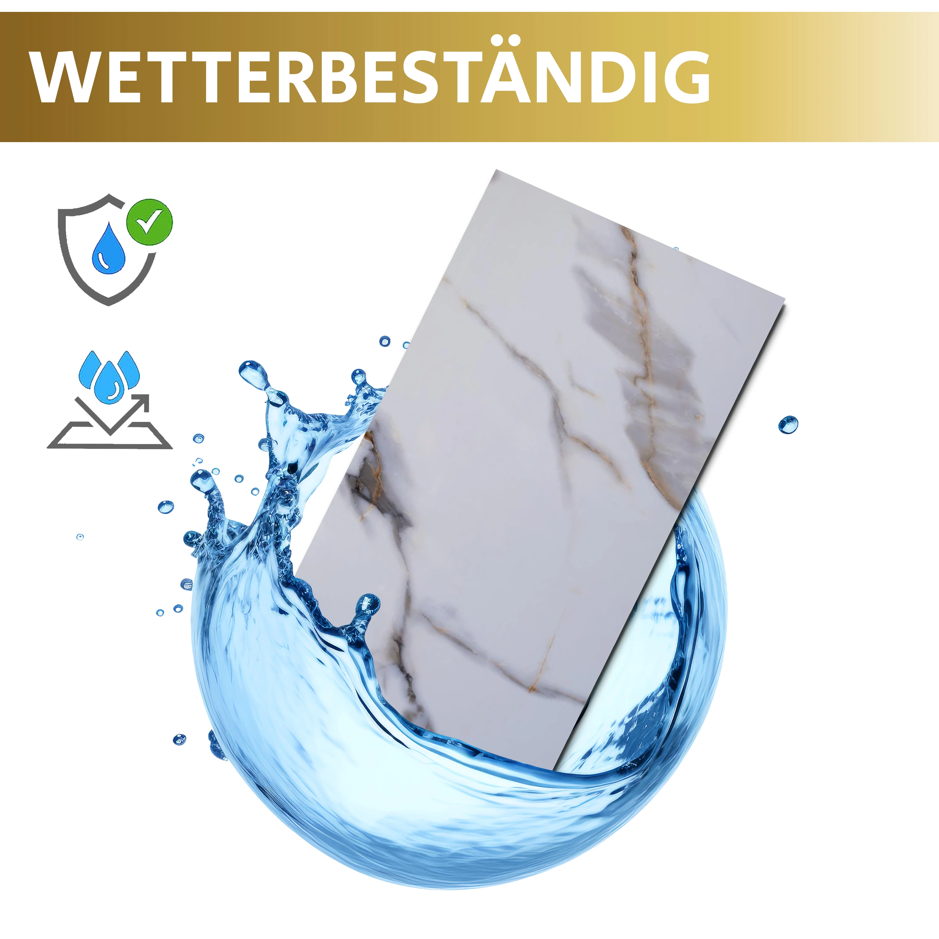 Wandpaneel/Wandfliese Pure