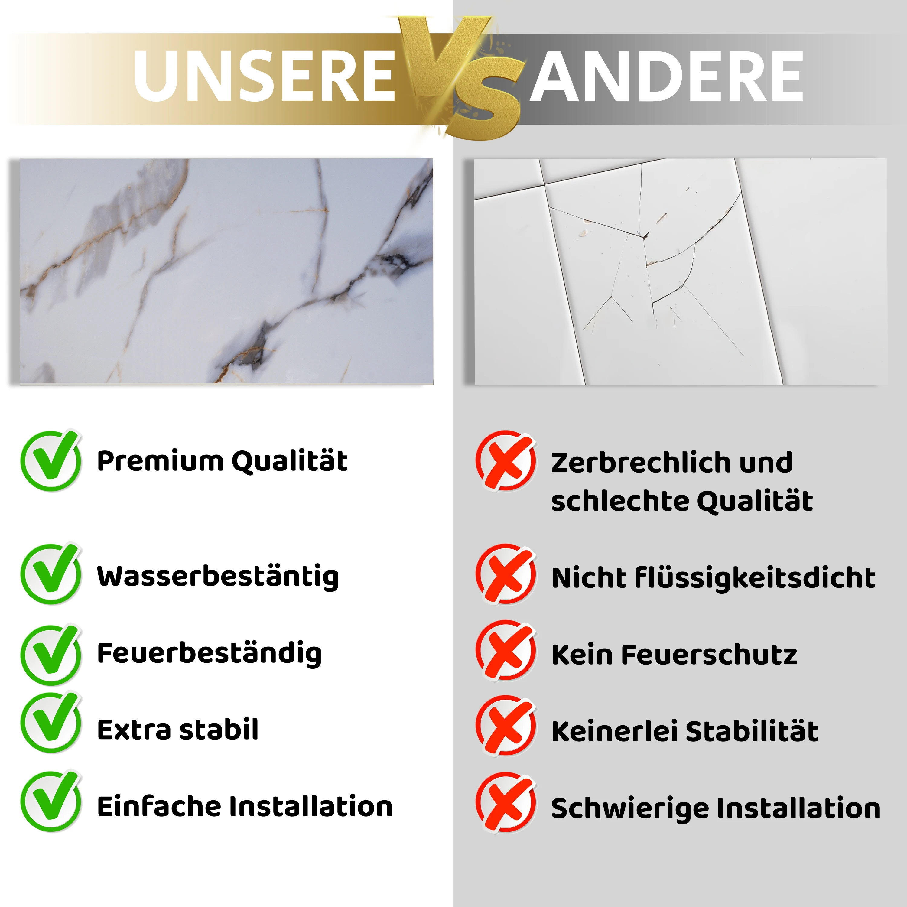Wandpaneel/Wandfliese Pure