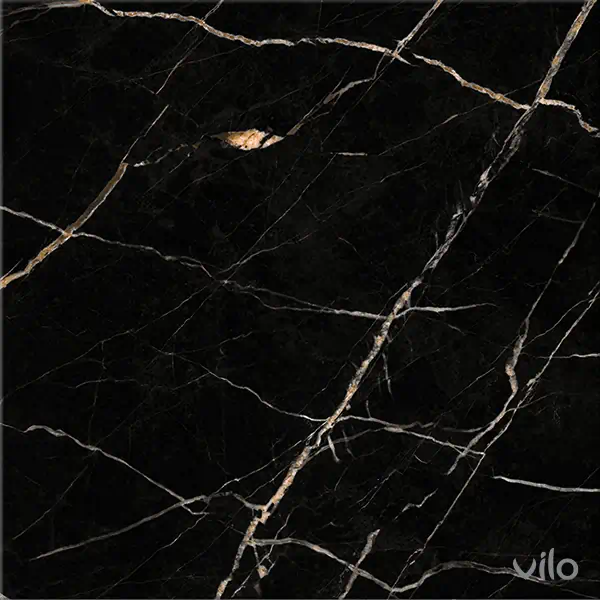 Bodenbelag VILO SPC Stone Calacatta Black