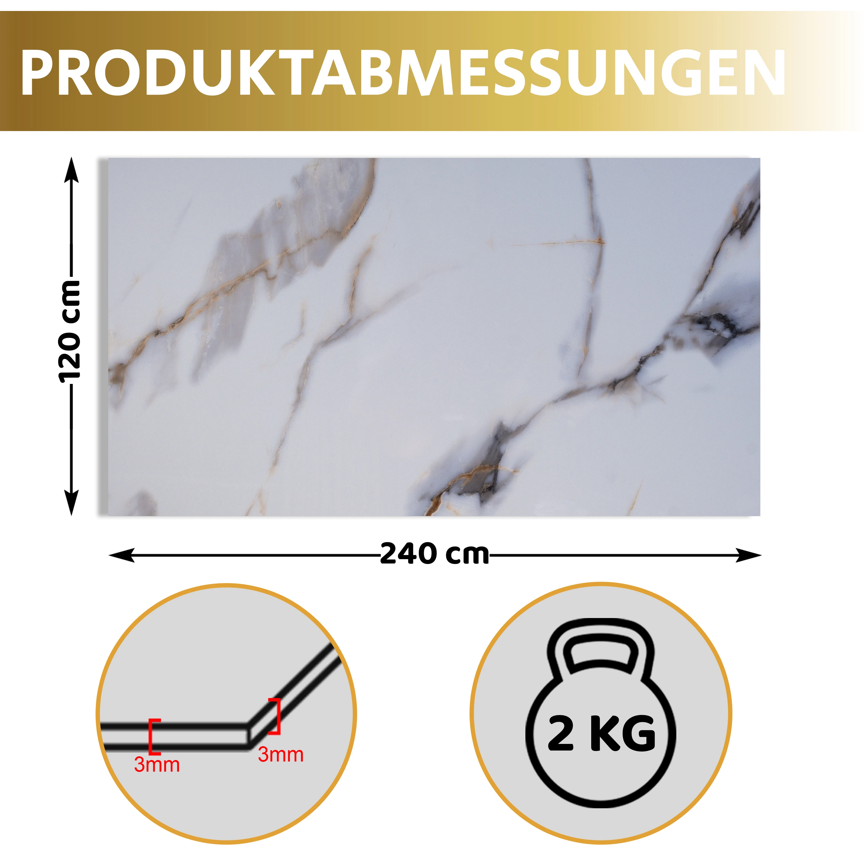 Wandpaneel/Wandfliese Pure